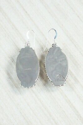 Turquoise & Sterling Silver Earrings - Greg Yazzie