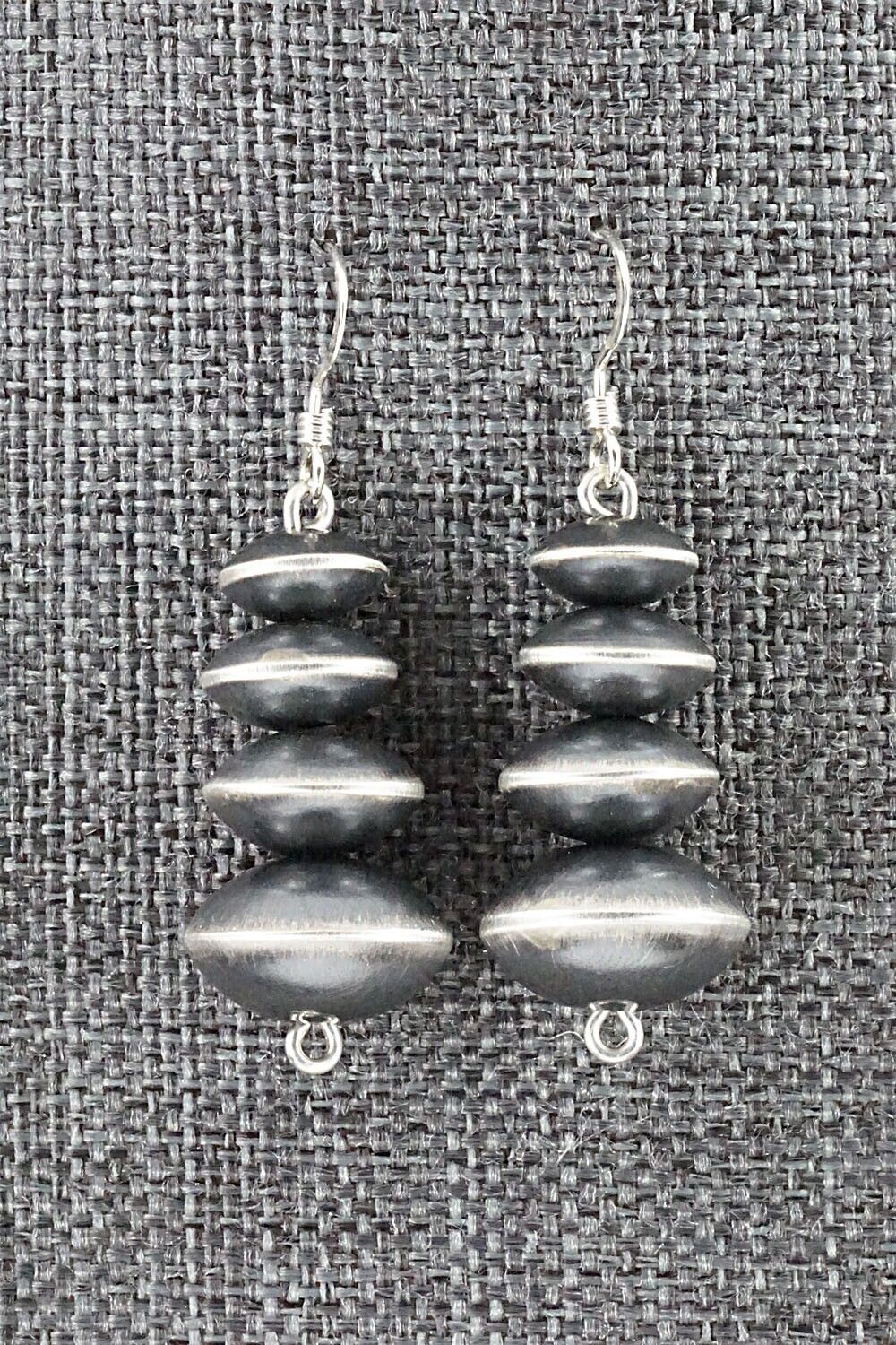 Navajo Pearl Sterling Silver Necklace Set - Preston Haley