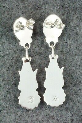 Onyx & Sterling Silver Earrings - Annie Spencer