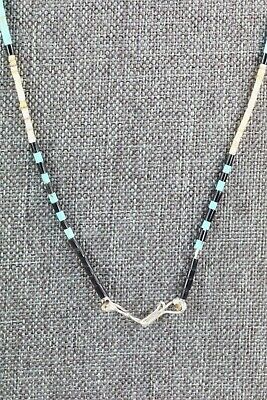 Turquoise, Shell, Coral & Sterling Silver Necklace - Esquipula Tenorio