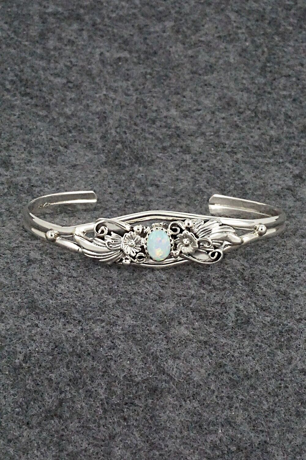 Opalite & Sterling Silver Bracelet - Sadie Jim