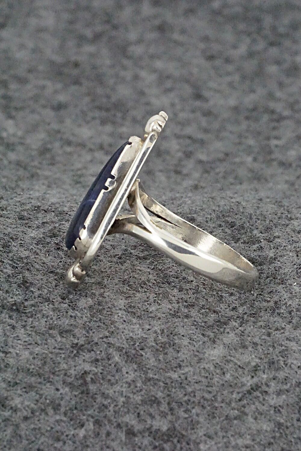 Sodalite & Sterling Silver Ring - Oliver Smith - Size 9.5