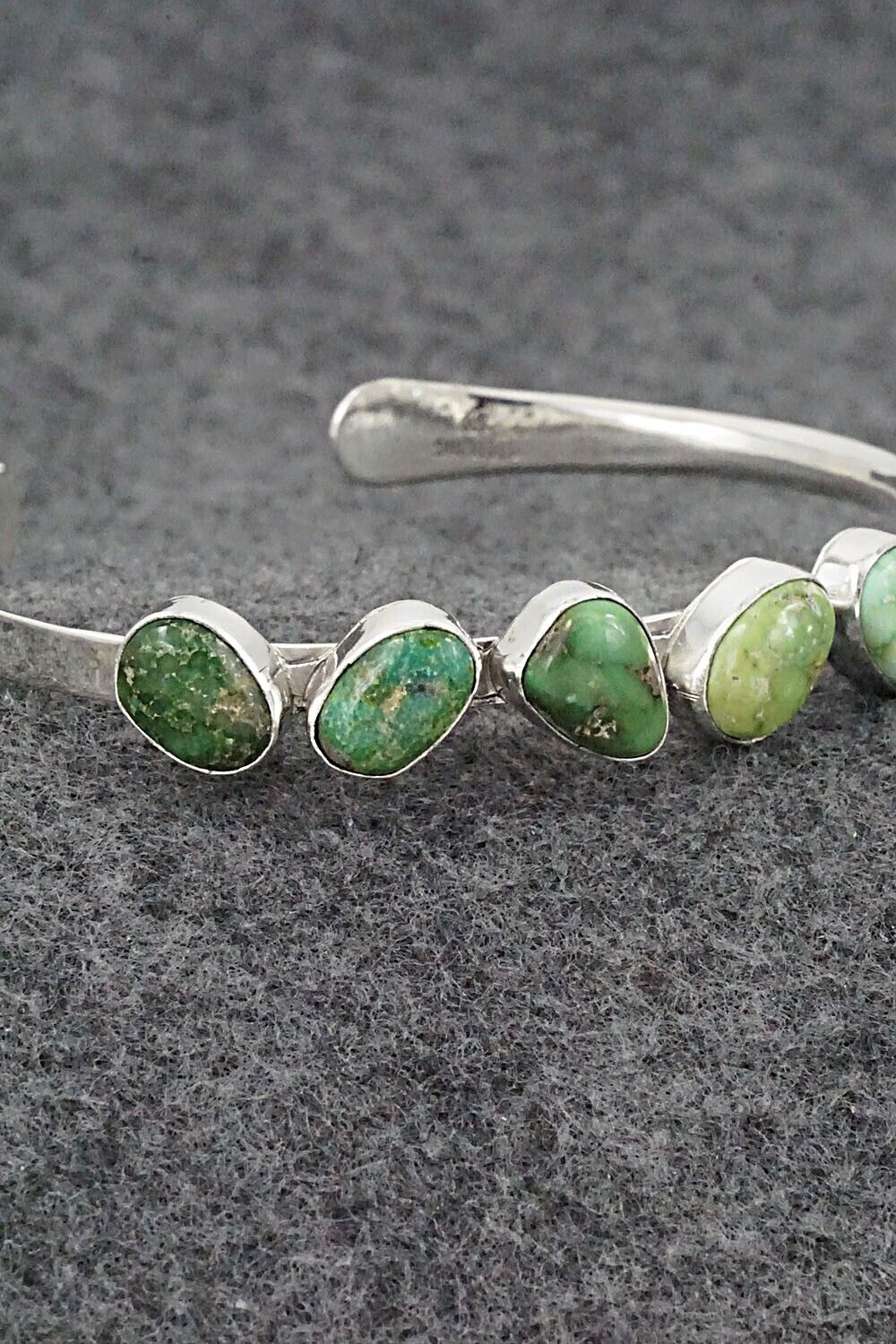 Turquoise & Sterling Silver Bracelet - Samuel Yellowhair