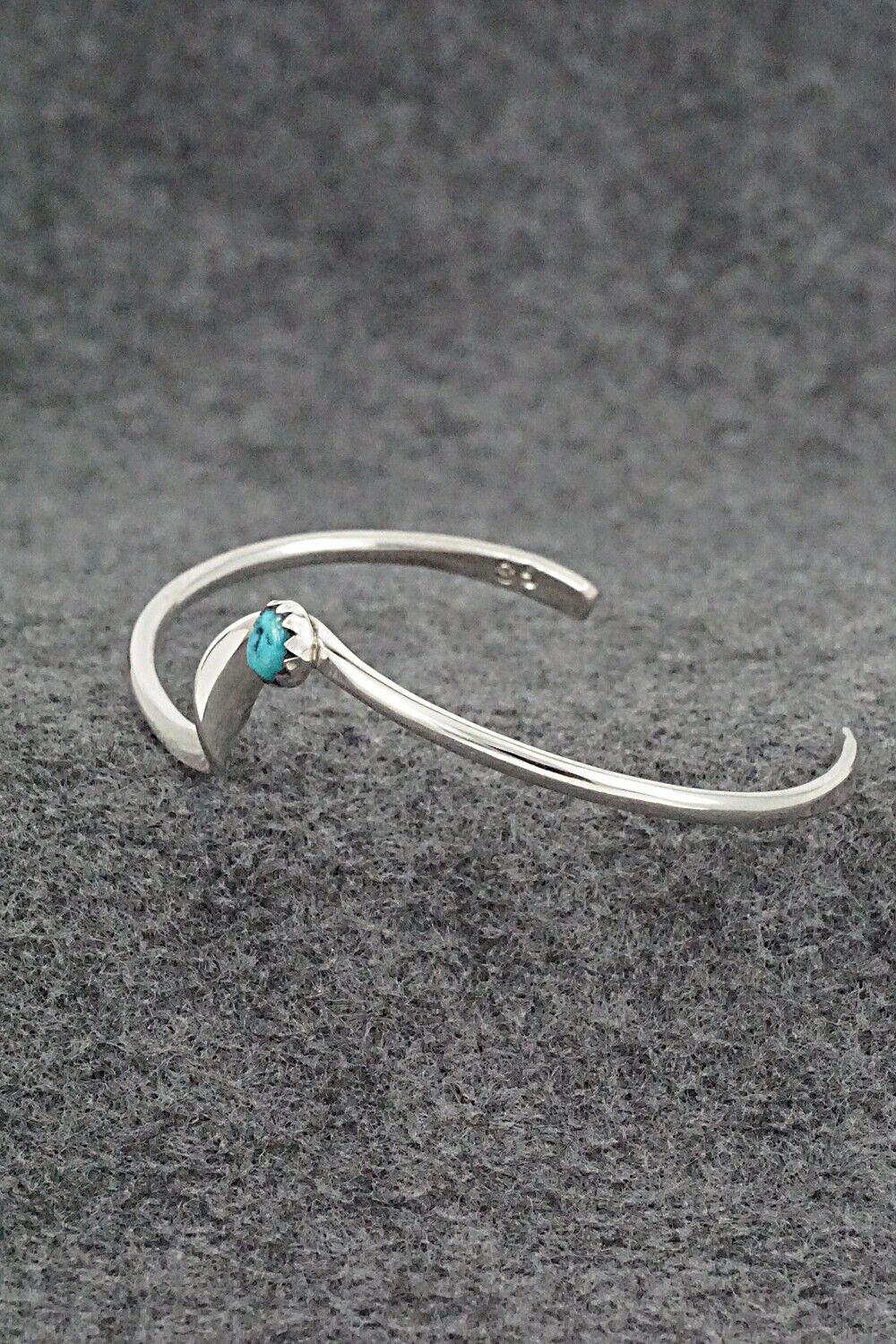 Turquoise & Sterling Silver Bracelet - Yolanda Skeets