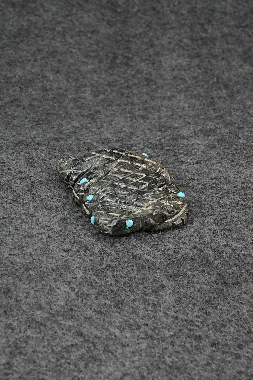Horned Toad Zuni Fetish Carving - Alexander Chavez