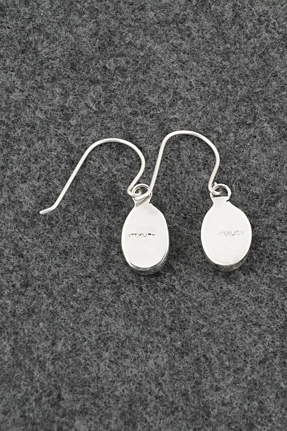 Turquoise & Sterling Silver Earrings - Rosemary Saunders