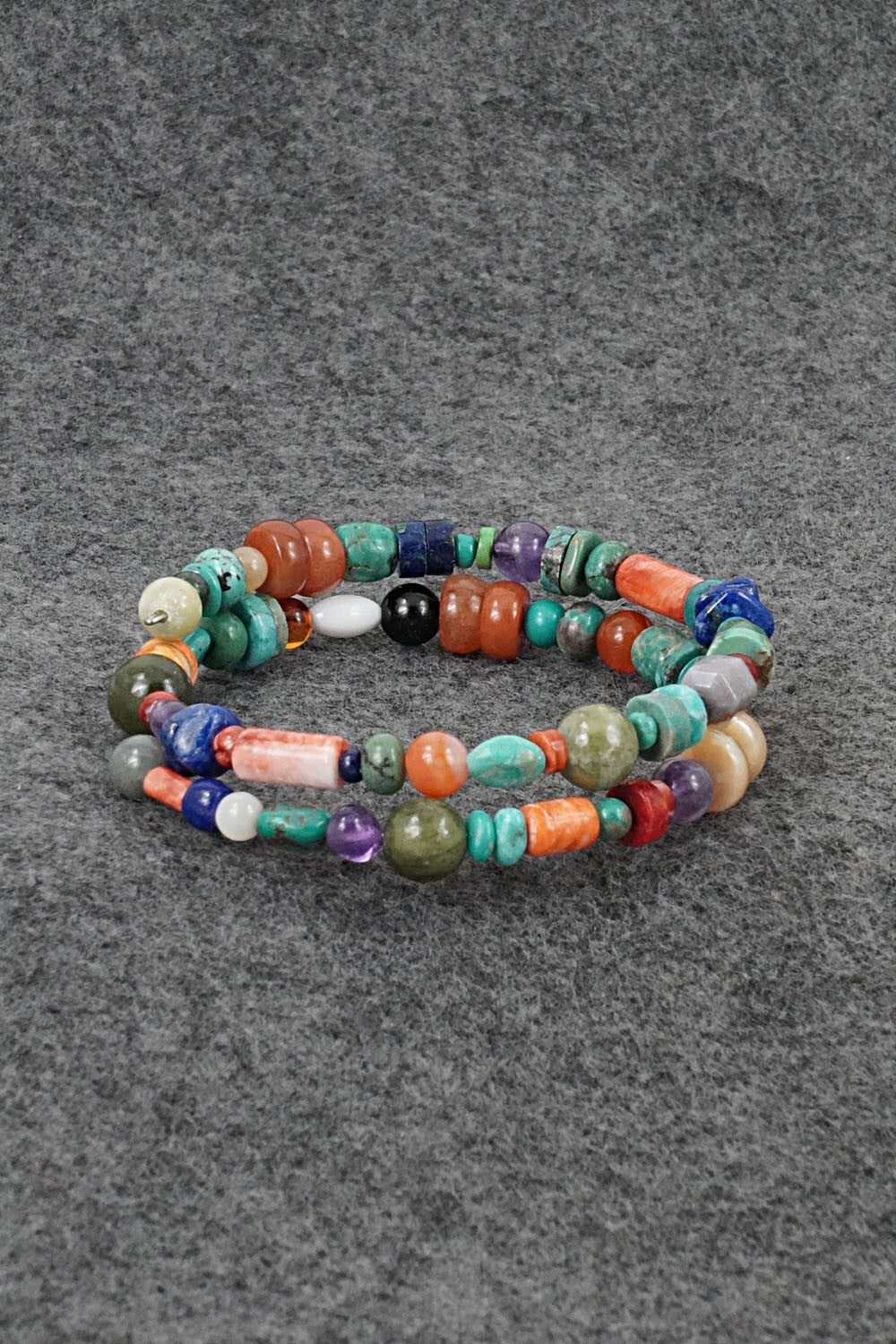 Multi-Stone Beaded Bracelet - Helen Tsosie