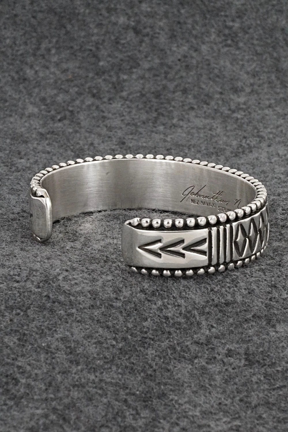 Sterling Silver Bracelet - Jonathan Nez