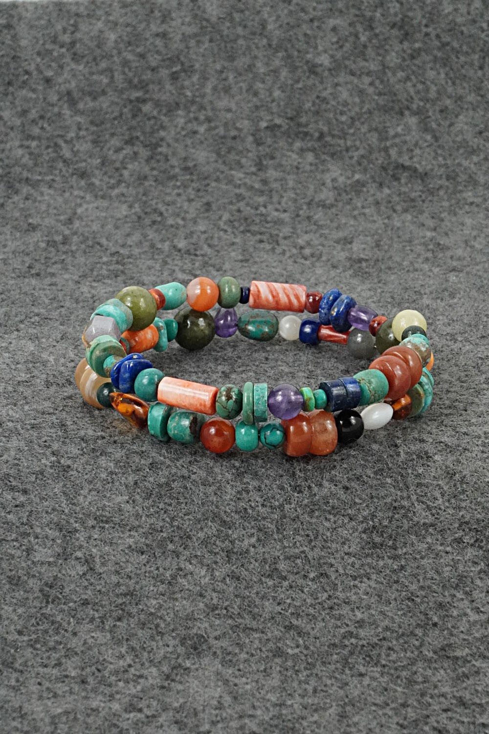 Multi-Stone Beaded Bracelet - Helen Tsosie
