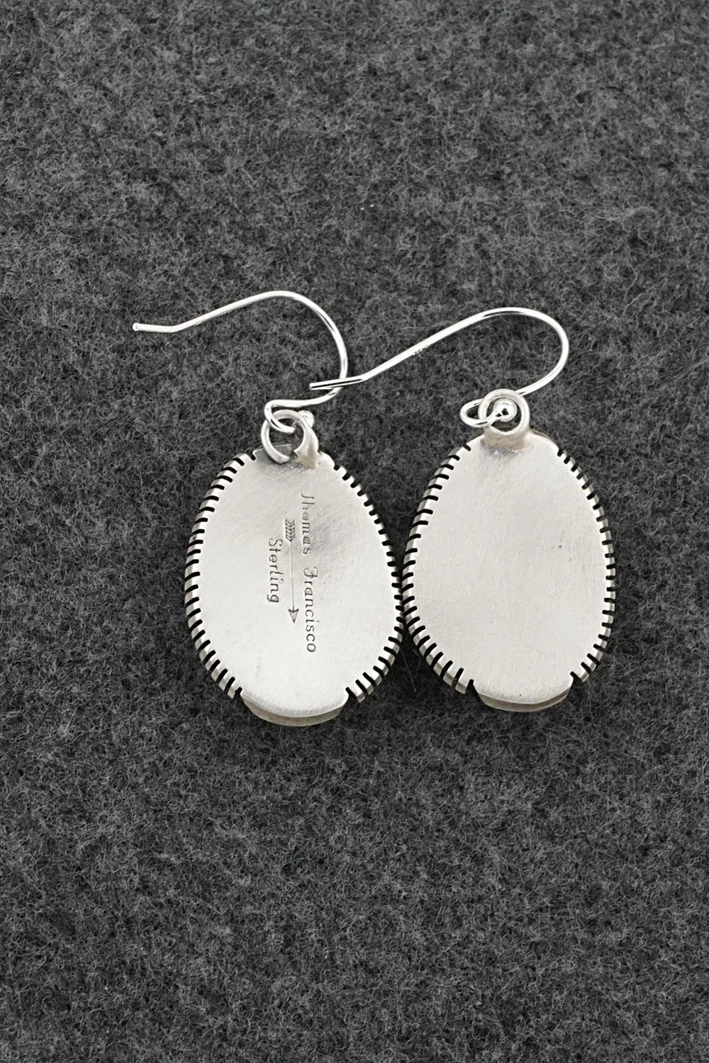 Turquoise & Sterling Silver Earrings - Thomas Francisco