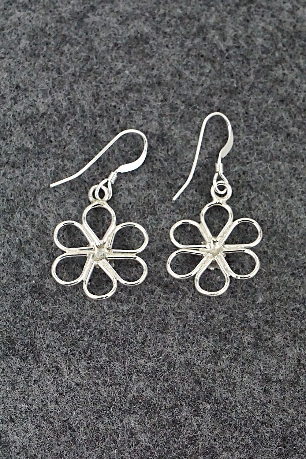 Turquoise & Sterling Silver Earrings - Shantel Bitsie