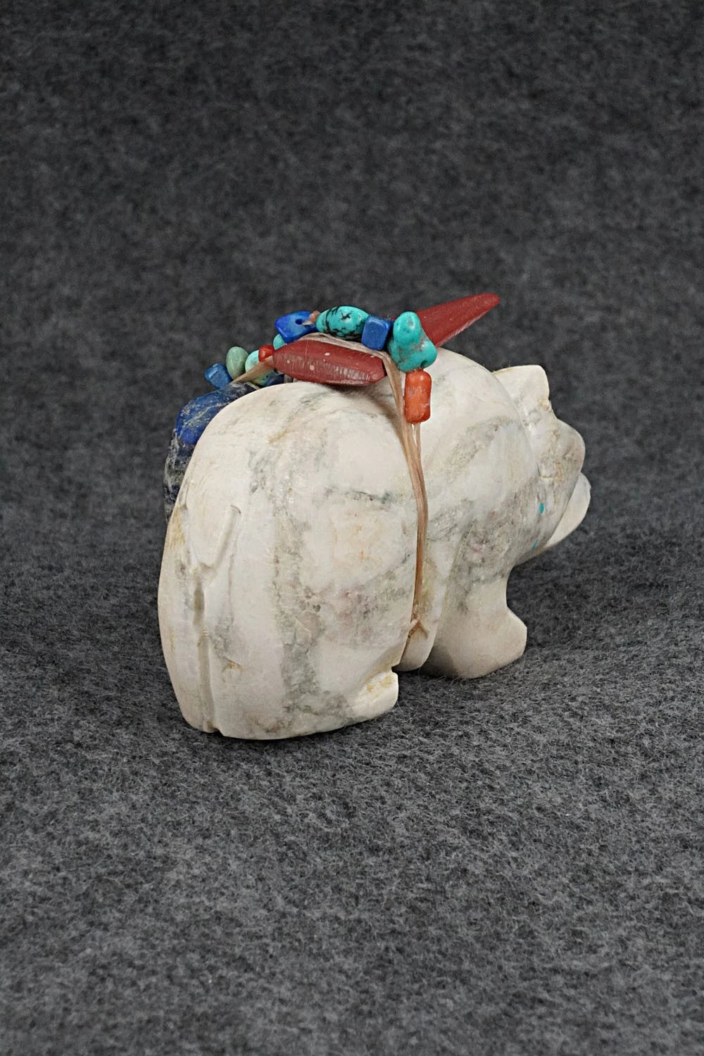 Bear Zuni Fetish Carving - Adrian Cachini
