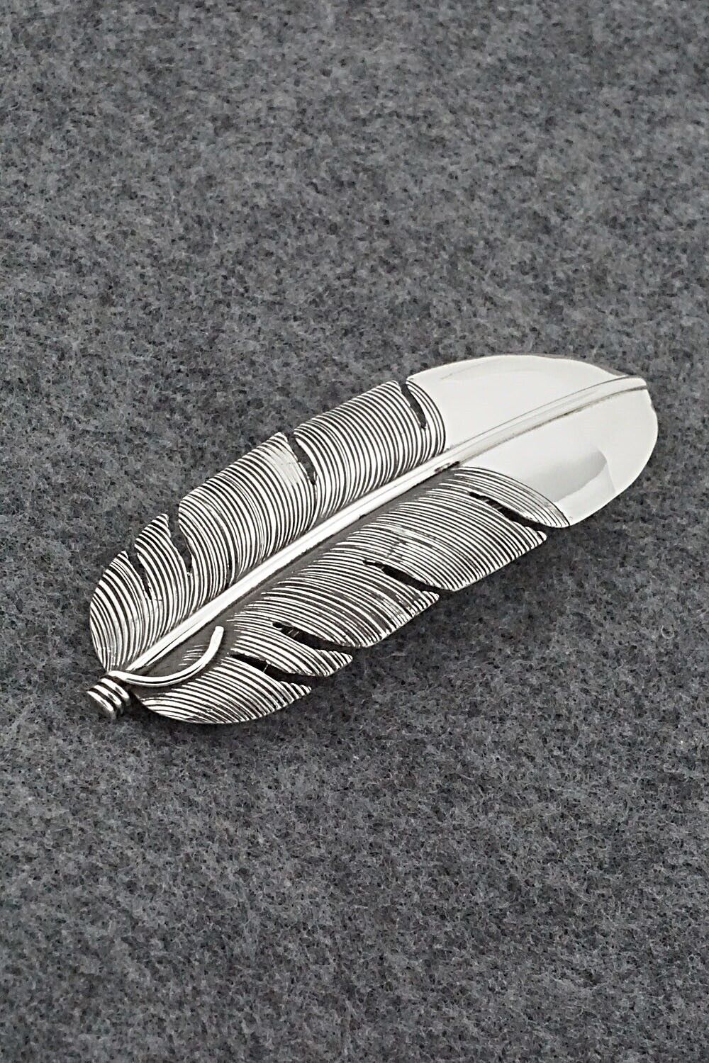 Sterling Silver Hair Barrette - Lena Platero