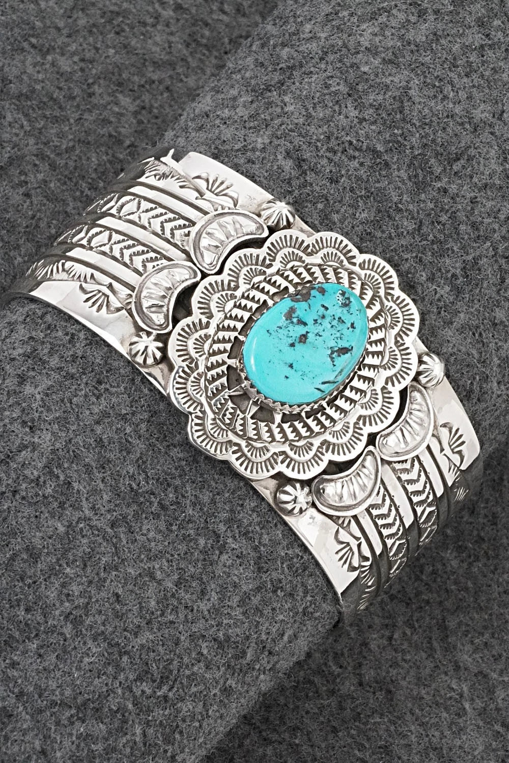 Turquoise & Sterling Silver Bracelet - Bruce Morgan
