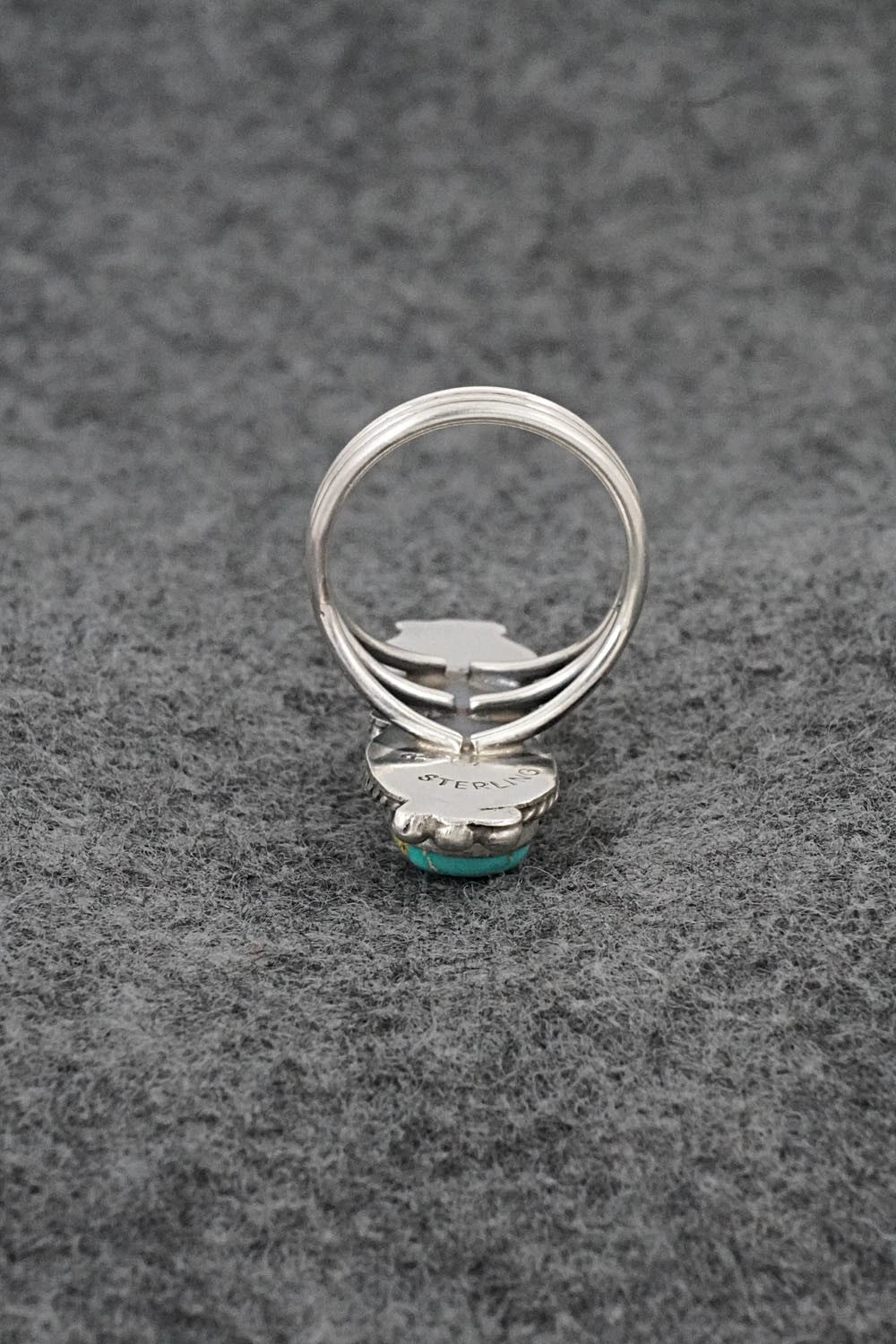 Turquoise & Sterling Silver Ring - Rena Begay - Size 6
