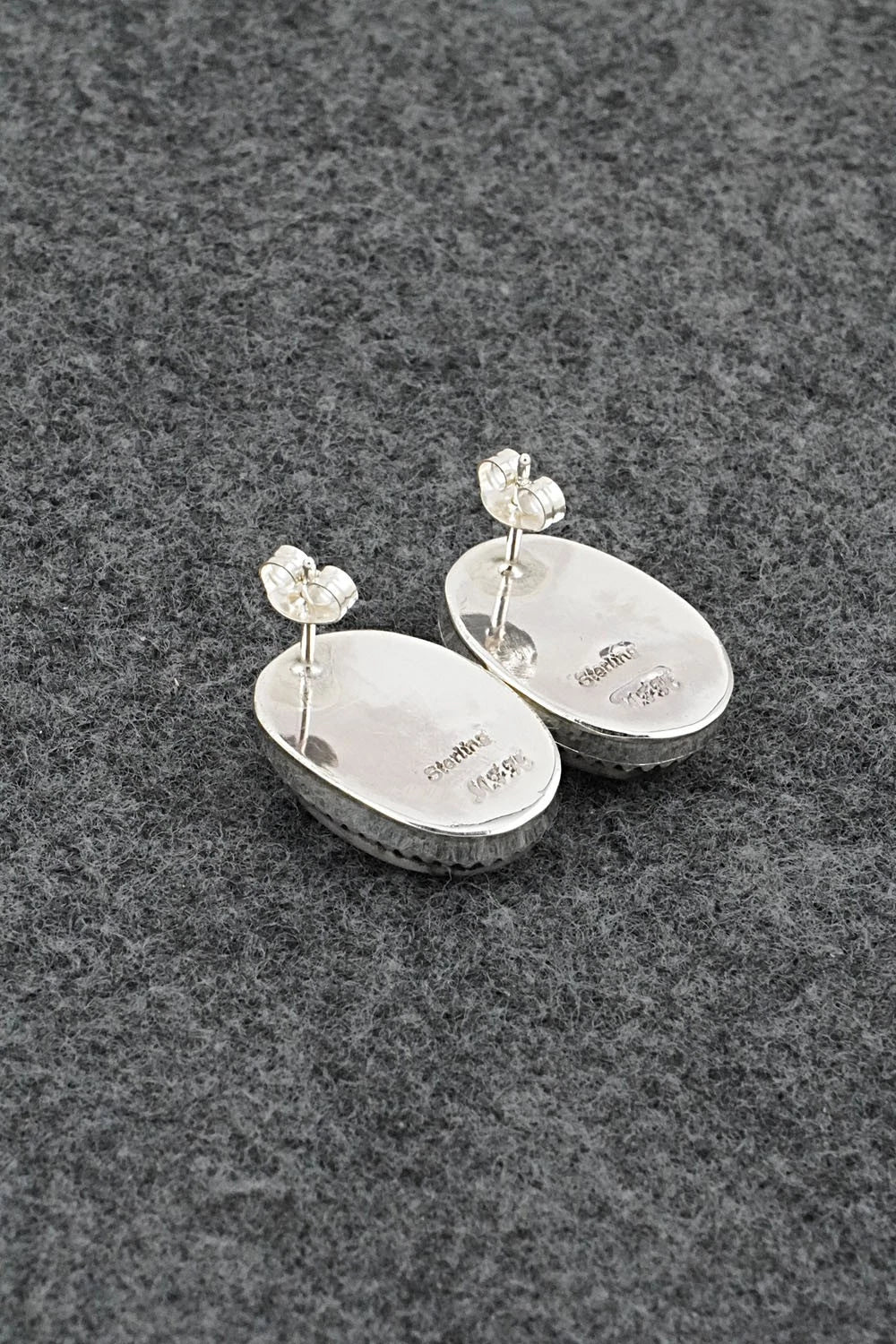Morado & Sterling Silver Earrings - Murray Hannaweeka