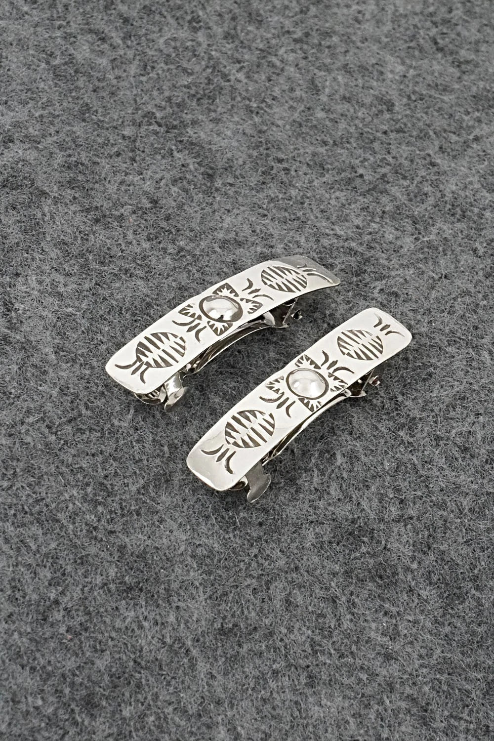 Sterling Silver Barrettes - Bertha Begay