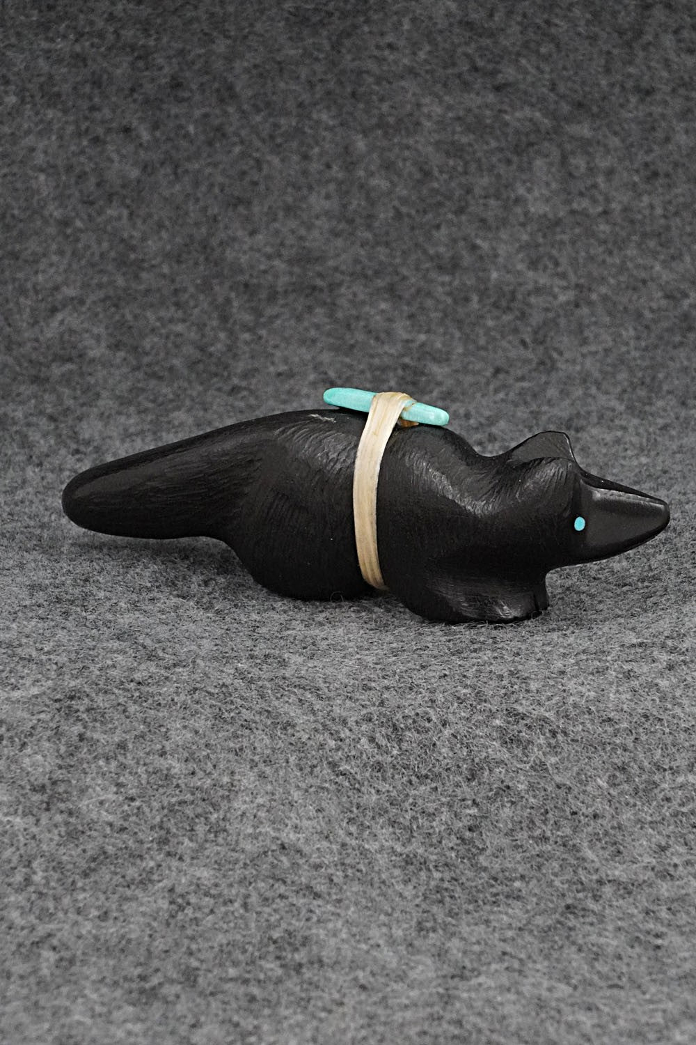 Wolf Zuni Fetish Carving - Herbert Halate