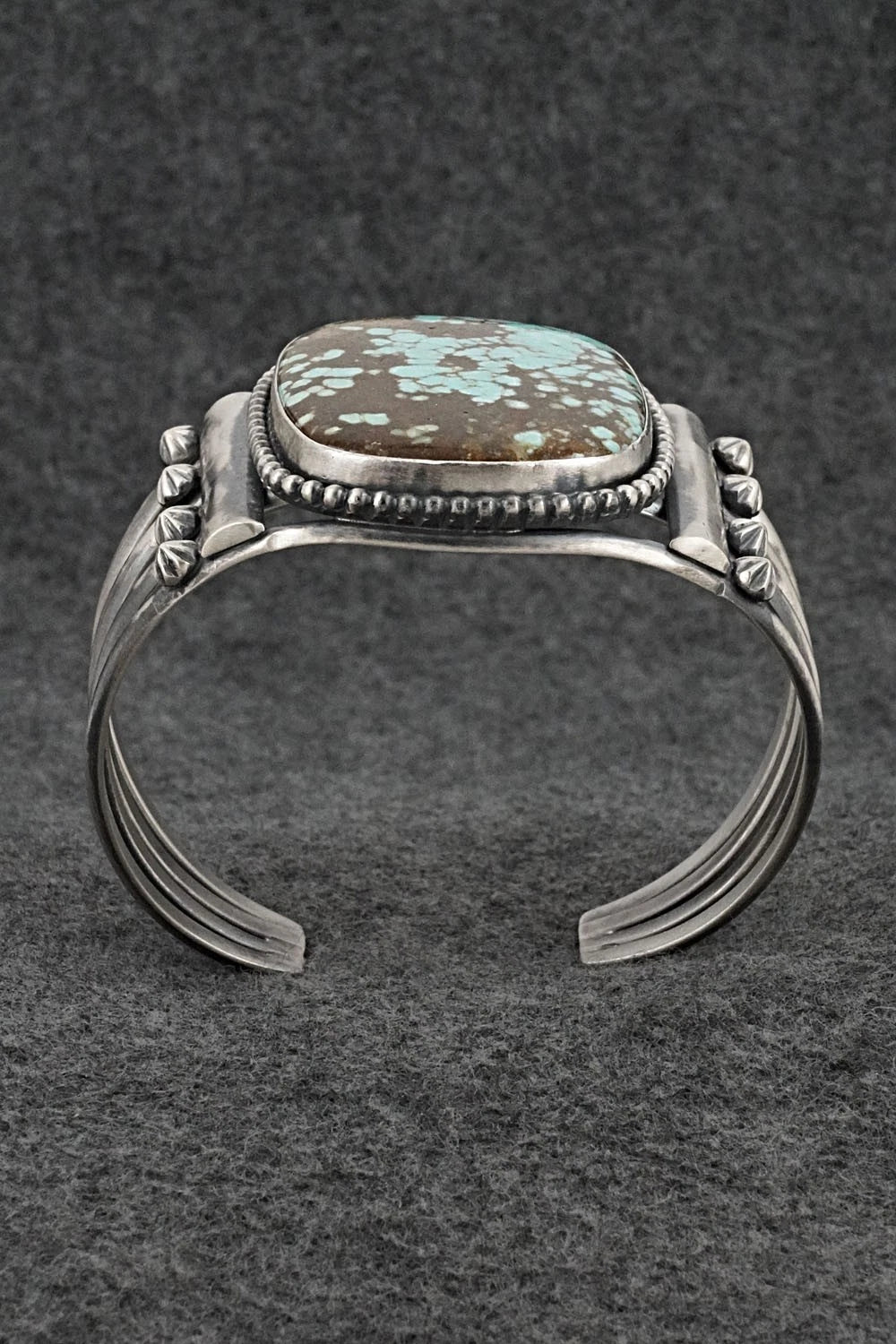 Turquoise & Sterling Silver Bracelet - Mark Yazzie