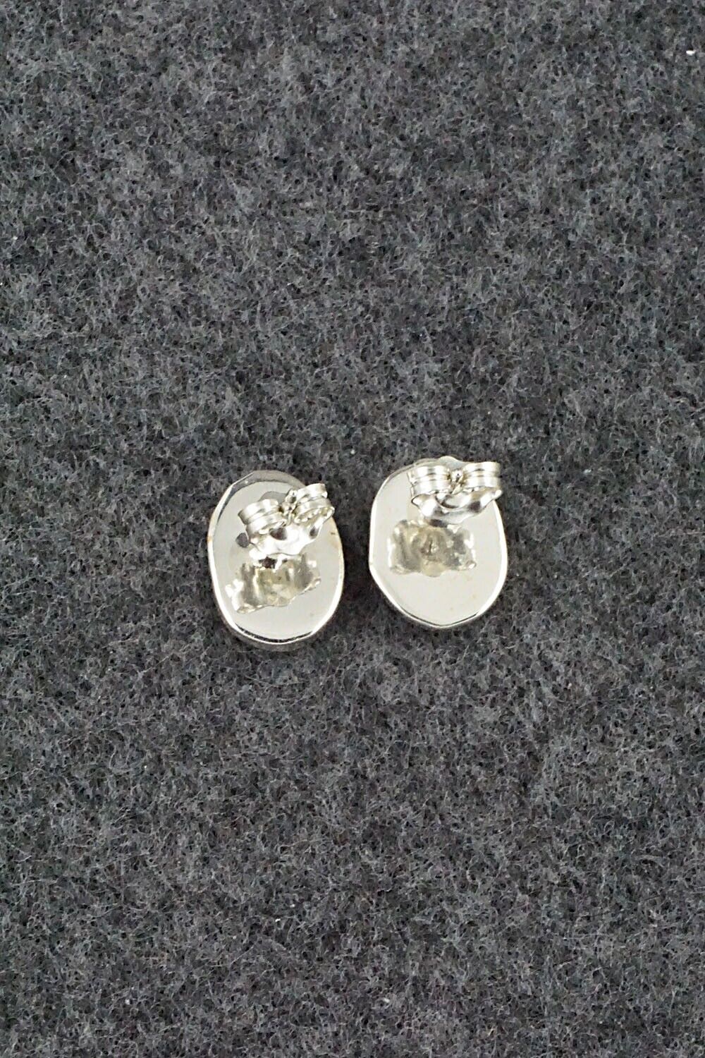Turquoise & Sterling Silver Earrings - Annie Spencer