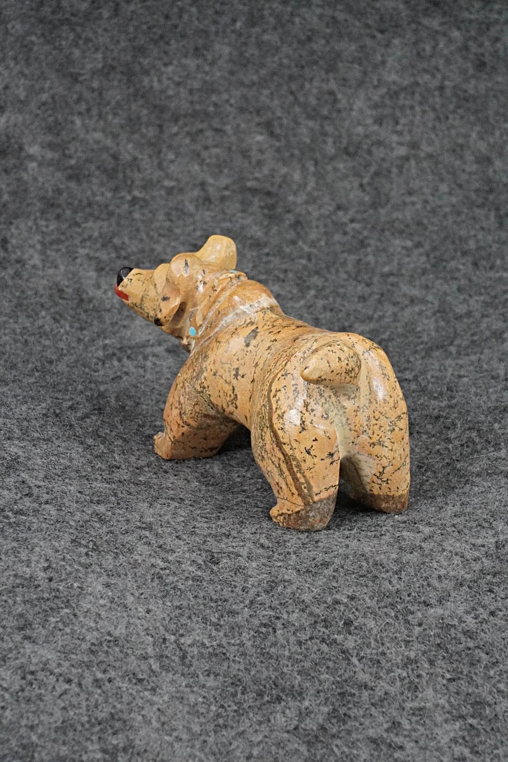 Dog Zuni Fetish Carving - Freddie Leekya