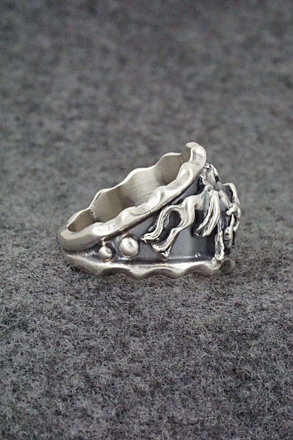 Sterling Silver Ring - Genevieve Francisco - Size 9.5