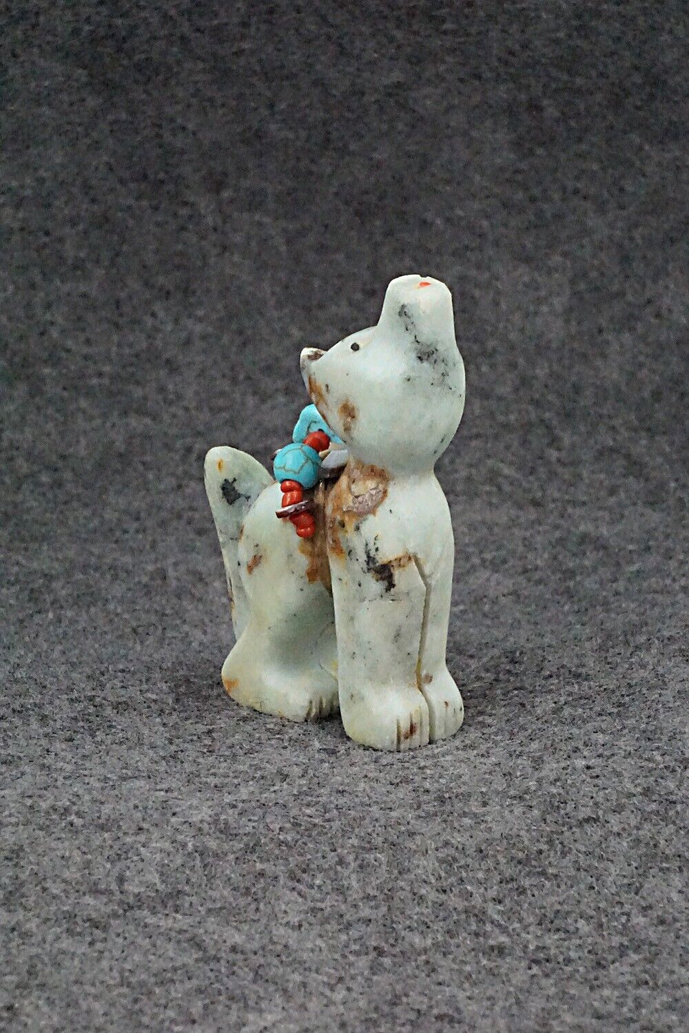 Wolf Zuni Fetish Carving - Douglas Martza