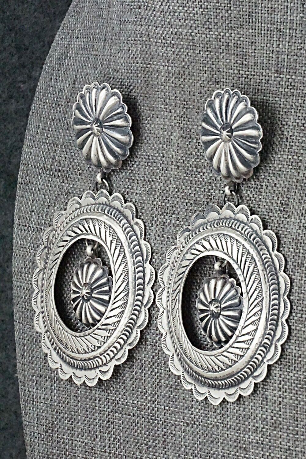 Sterling Silver Earrings - Eugene Charley