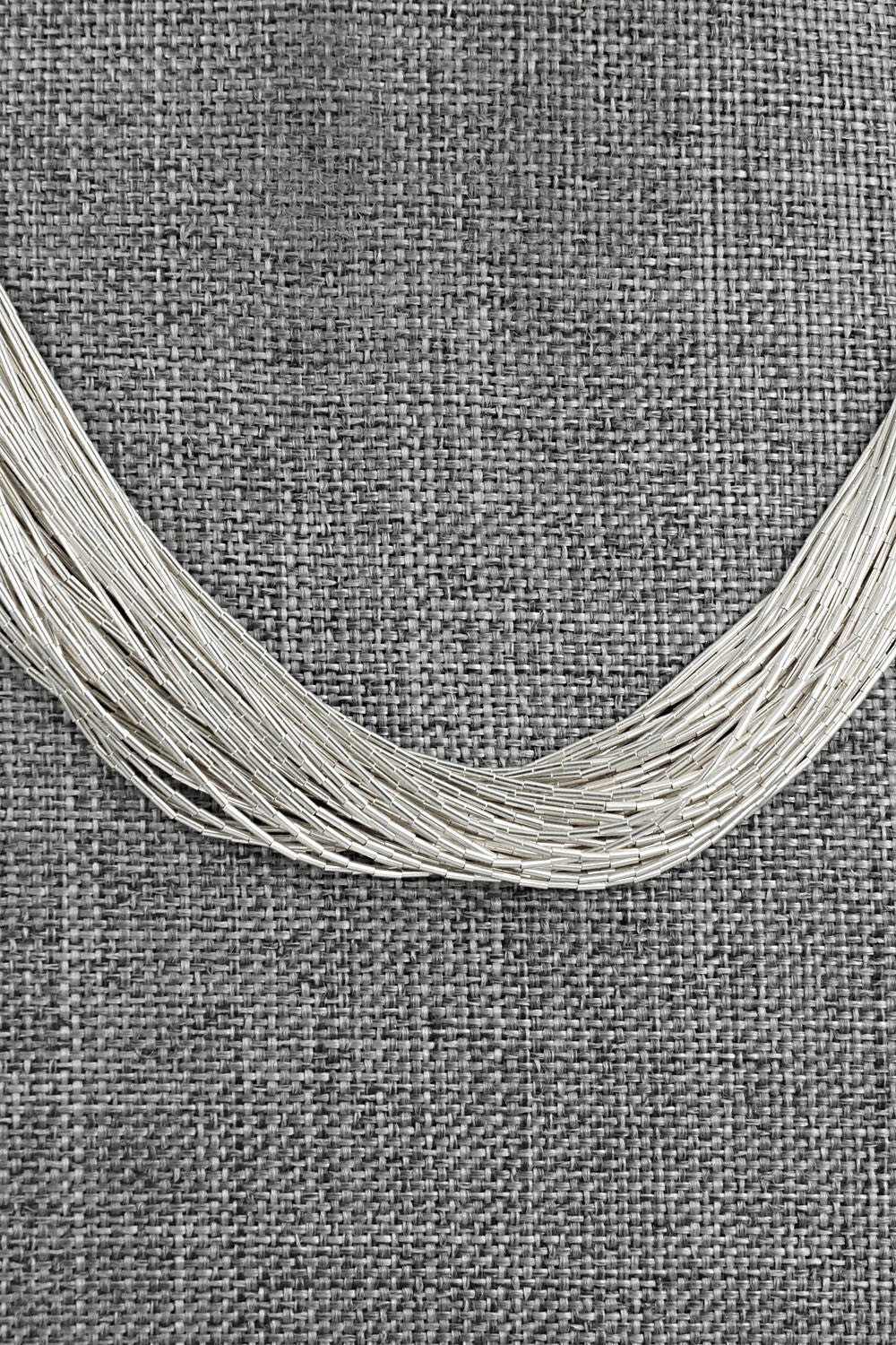 Liquid Silver Necklace - Sterling Silver 16"