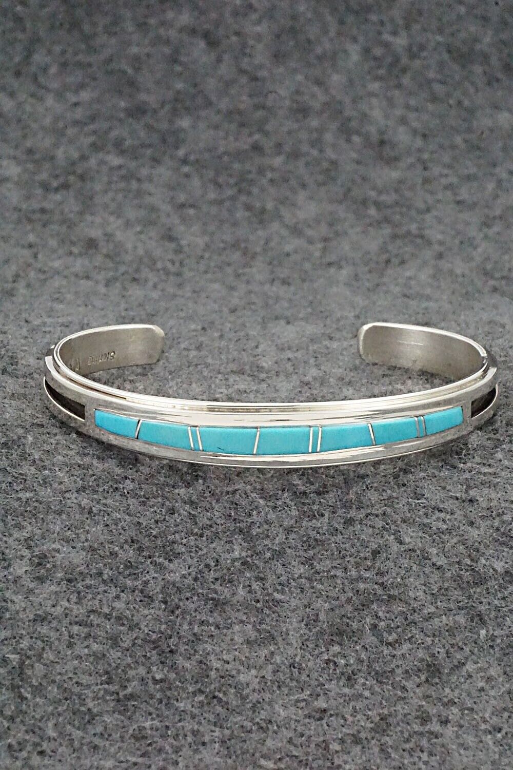 Turquoise & Sterling Silver Bracelet - Wilbert Muskett Jr.