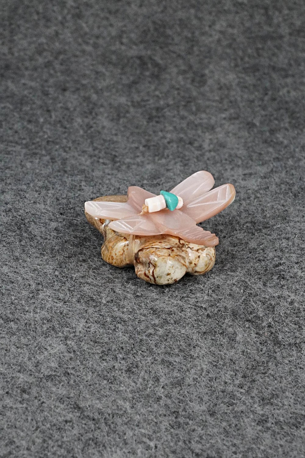 Frog Zuni Fetish Carving - Daisy Rose Leonard
