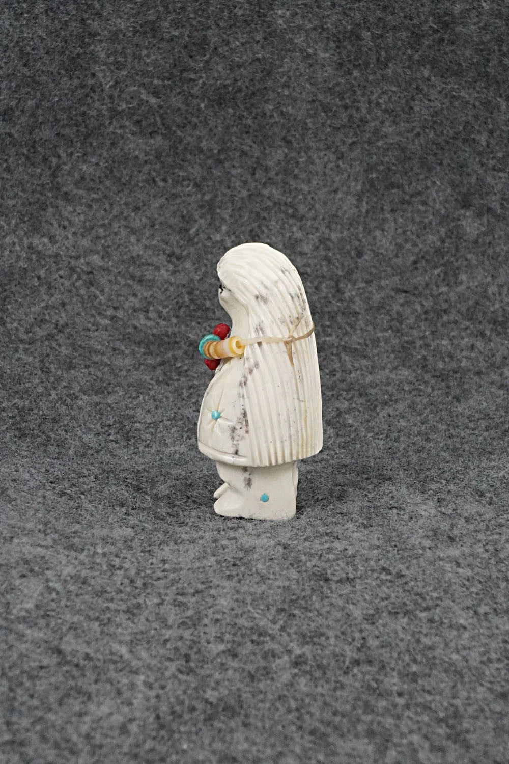 Corn Maiden Zuni Fetish Carving - Farlan & Paulette Quam