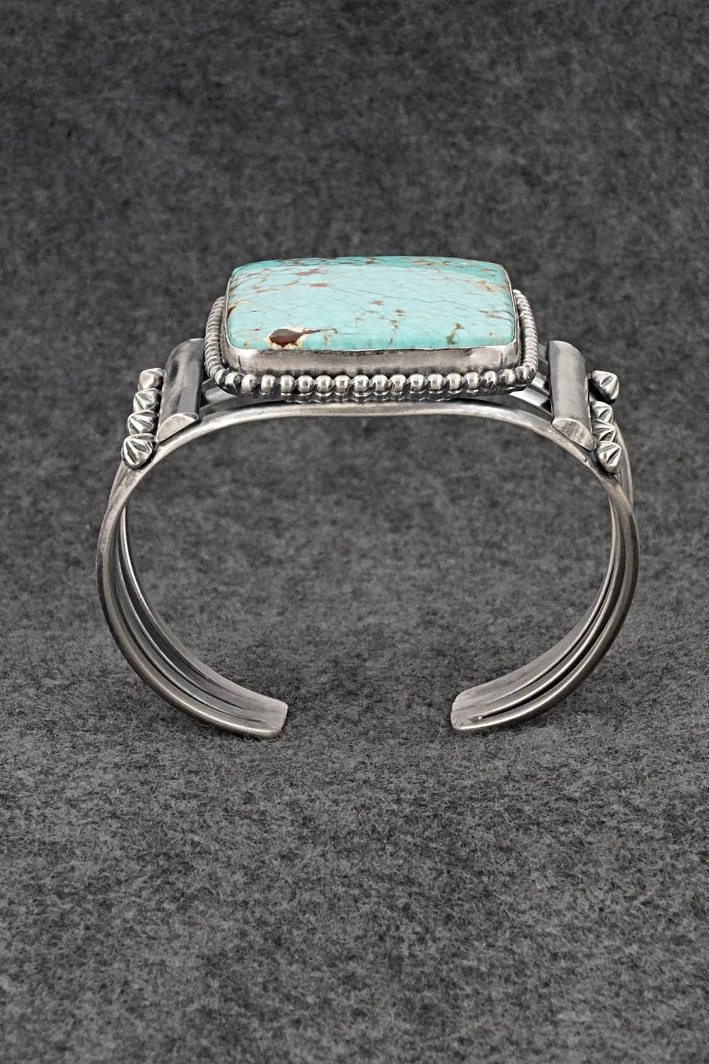 Turquoise & Sterling Silver Bracelet - Mark Yazzie