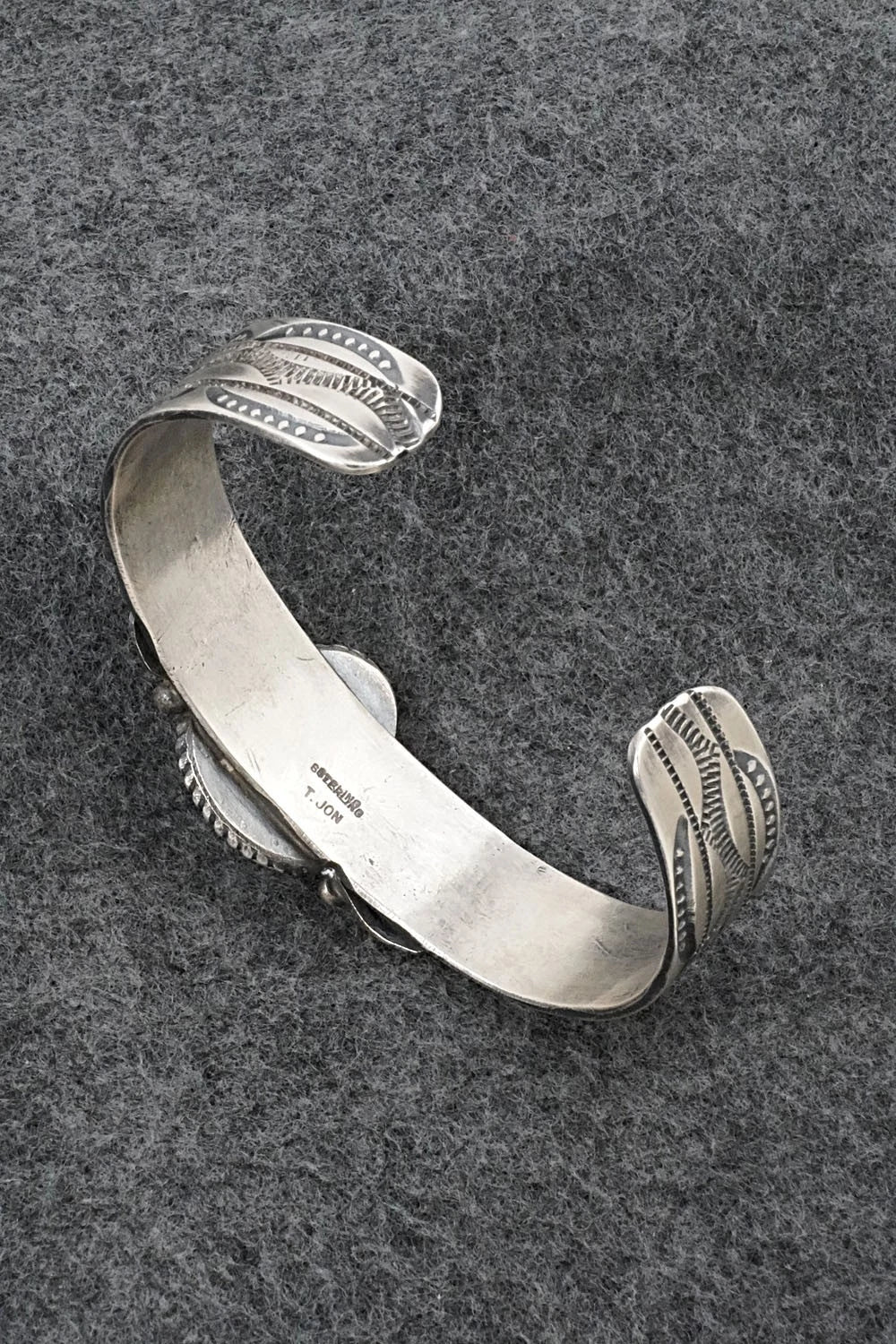 Turquoise & Sterling Silver Bracelet - Tillie Jon