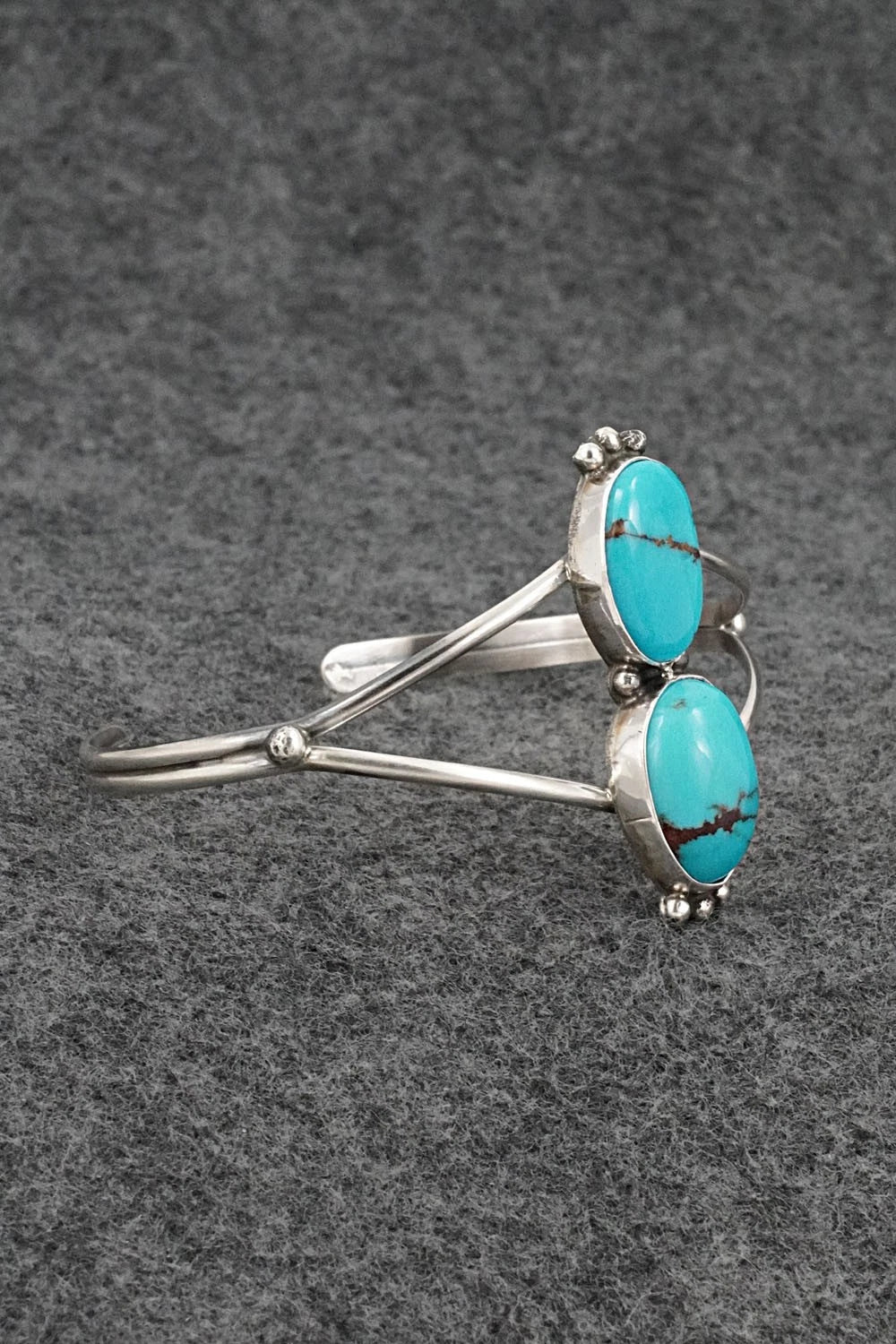 Turquoise & Sterling Silver Bracelet - Rena Begay