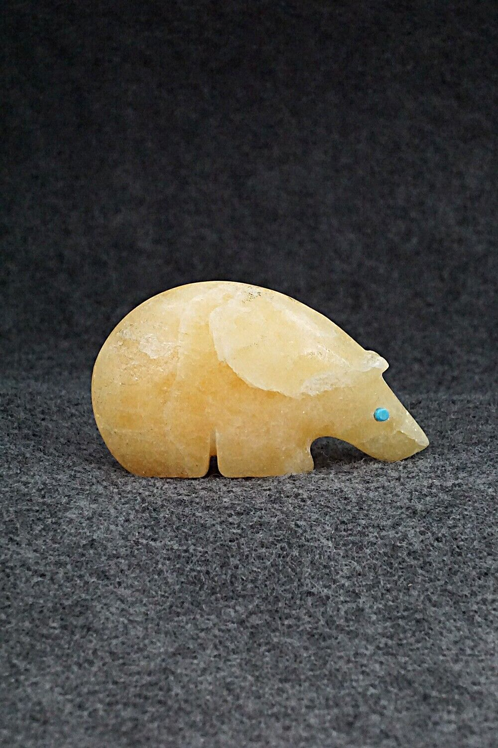 Bear Zuni Fetish Carving - Ronnie Lunasee