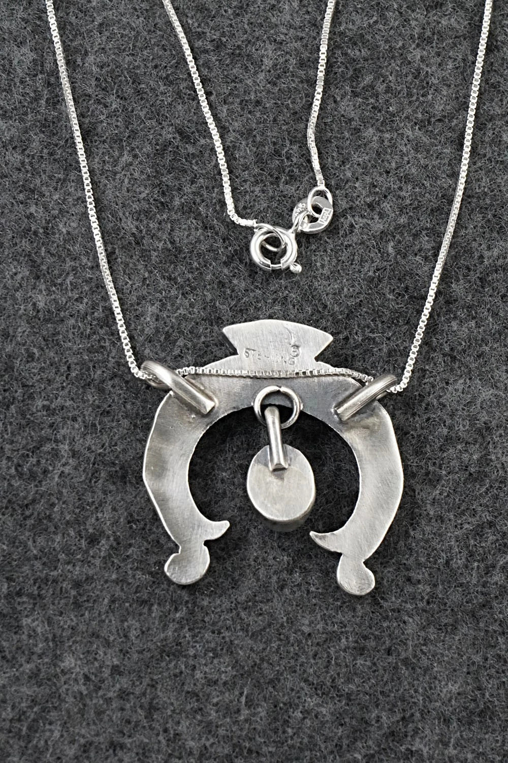Turquoise & Sterling Silver Necklace - Gary Shorty