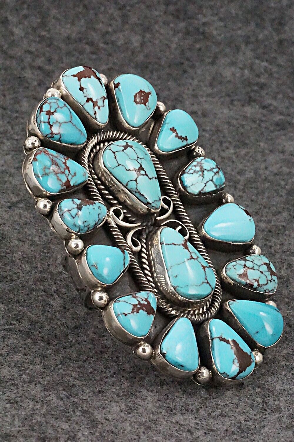 Turquoise & Sterling Silver Bracelet and Ring - Hemerson Brown