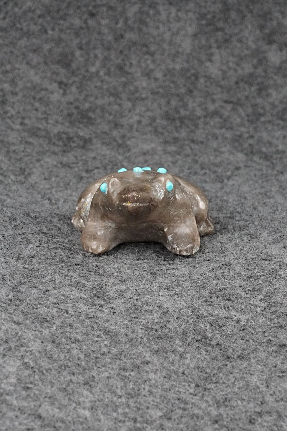 Frog Zuni Fetish Carving - Ronnie Lunasee