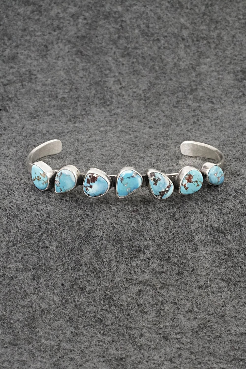Turquoise & Sterling Silver Bracelet - Verley Betone