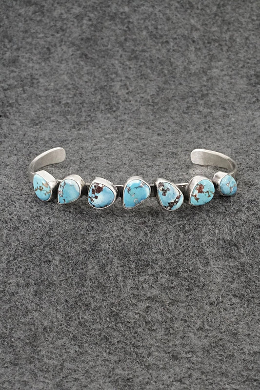 Turquoise & Sterling Silver Bracelet - Verley Betone