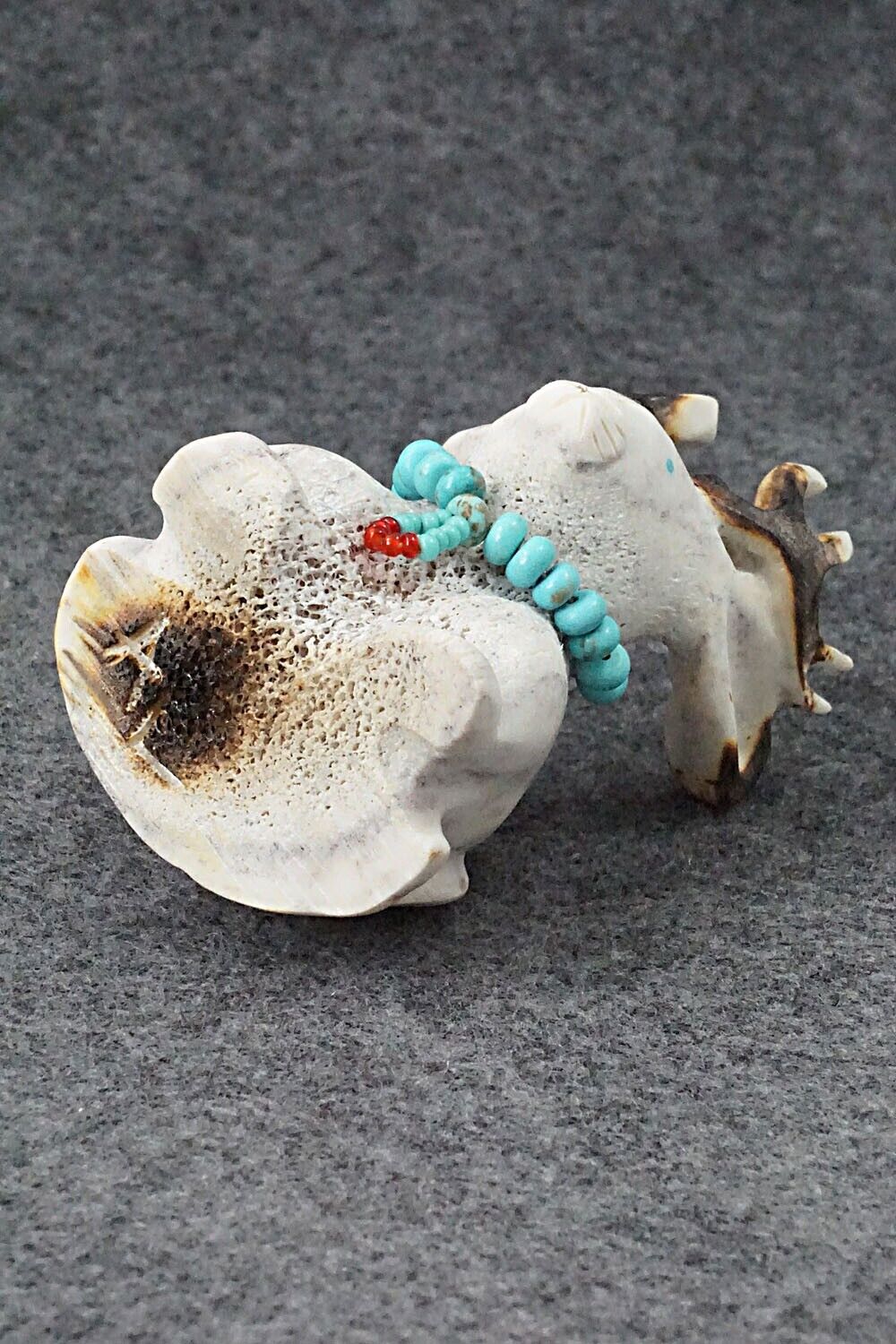 Jackalope Zuni Fetish Carving - Andres Lementino