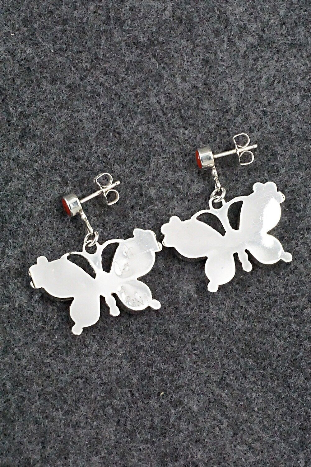 Multi-Stone & Sterling Silver Earrings - Lyndon Ahiyite
