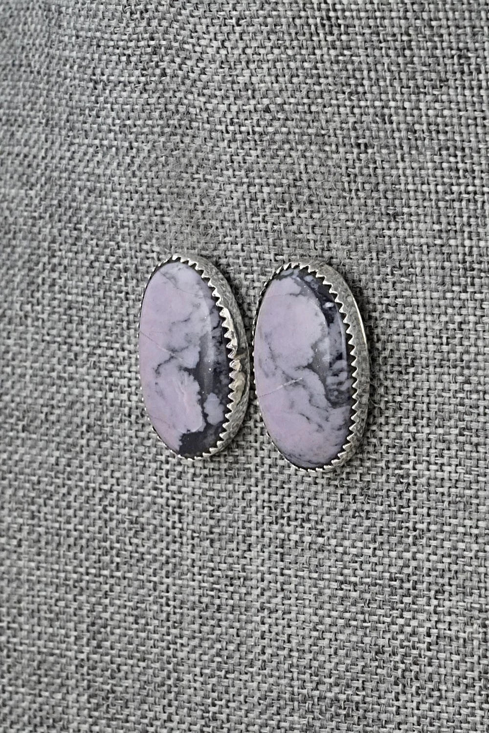 Morado & Sterling Silver Earrings - Murray Hannaweeka