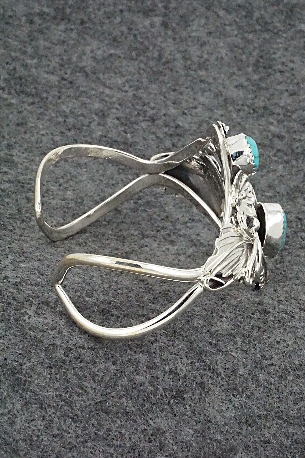 Turquoise & Sterling Silver Bracelet - Harry Yazzie