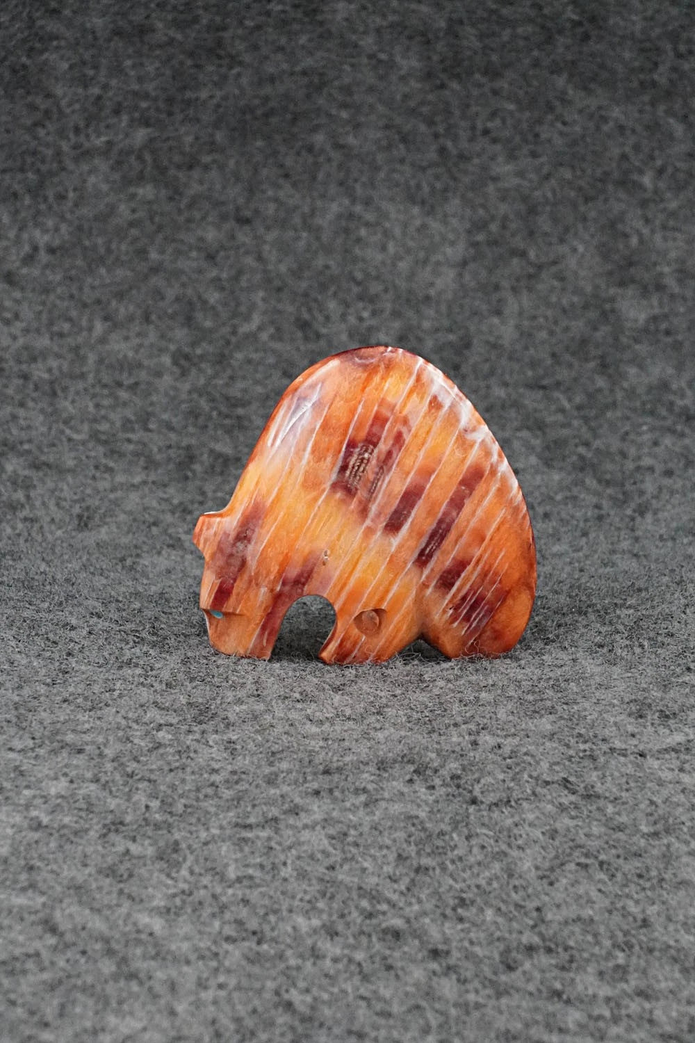 Bear Zuni Fetish Carving - Kenric Laiwakete
