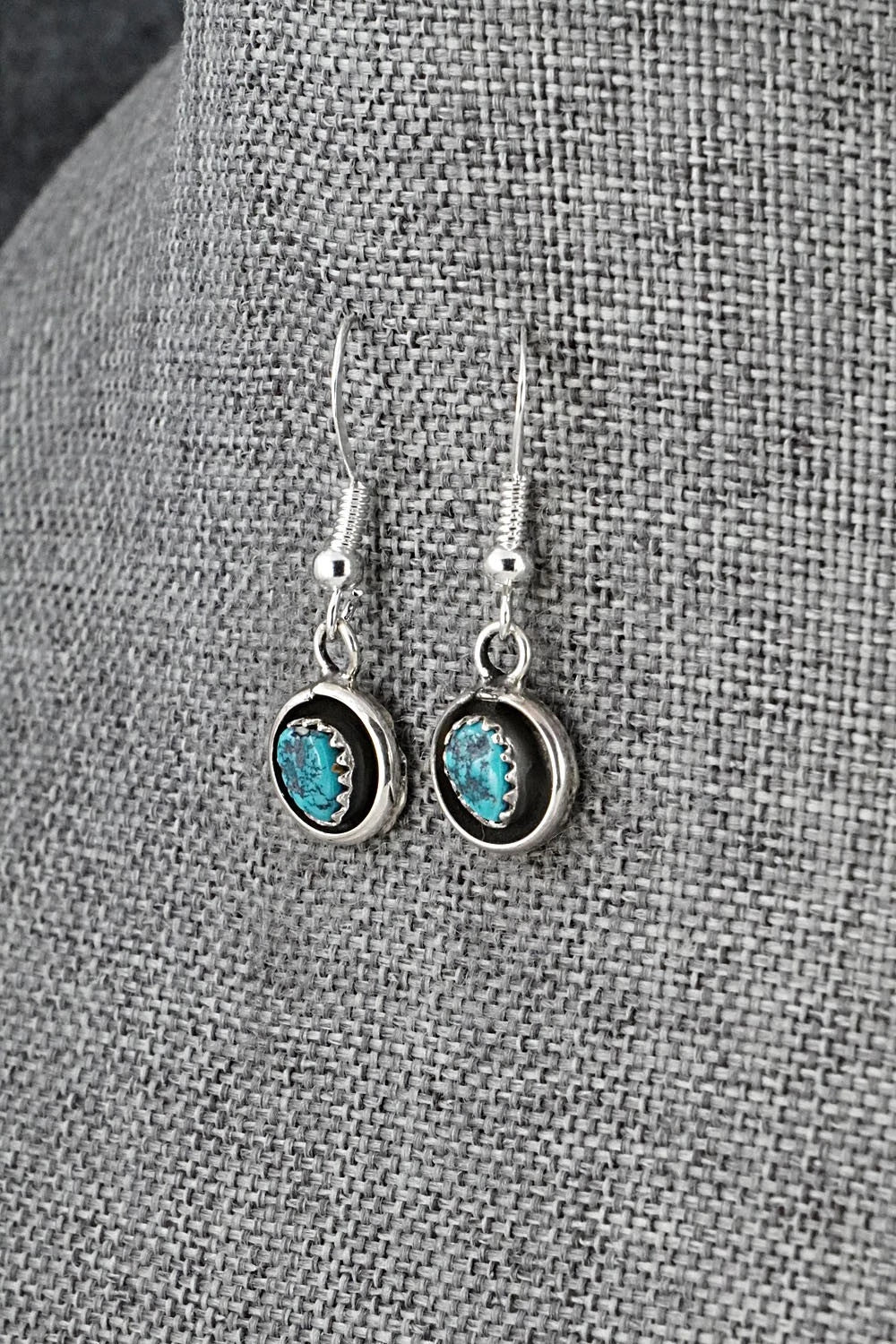 Turquoise & Sterling Silver Squash Blossom Set - Phil Garcia