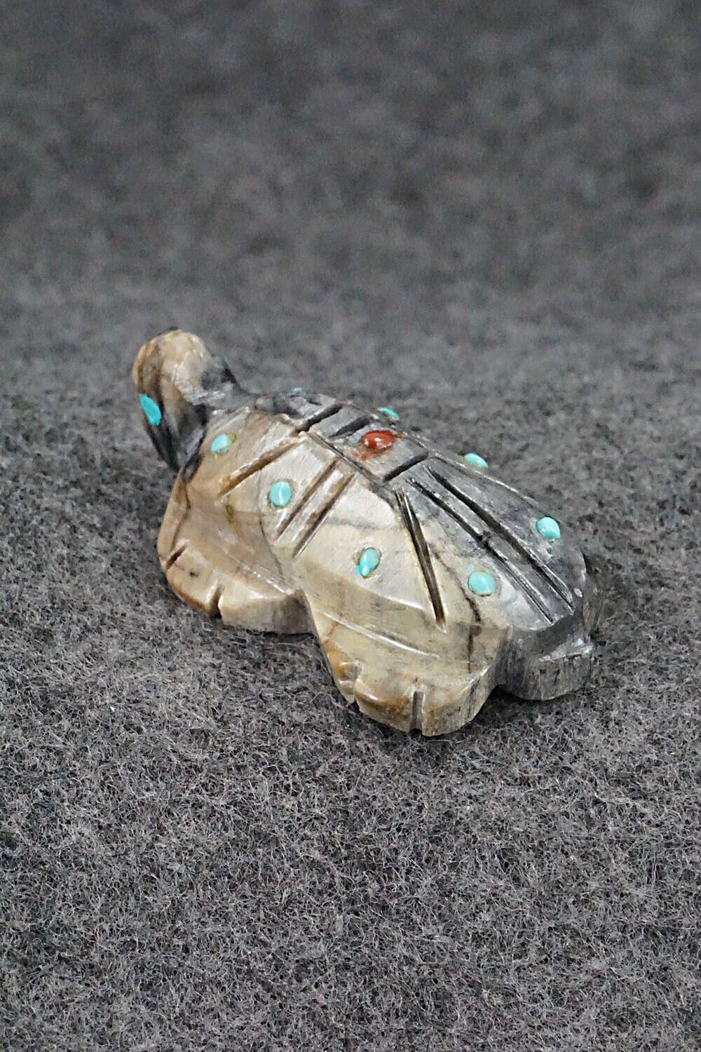 Turtle Zuni Fetish Carving - Carl Etsate