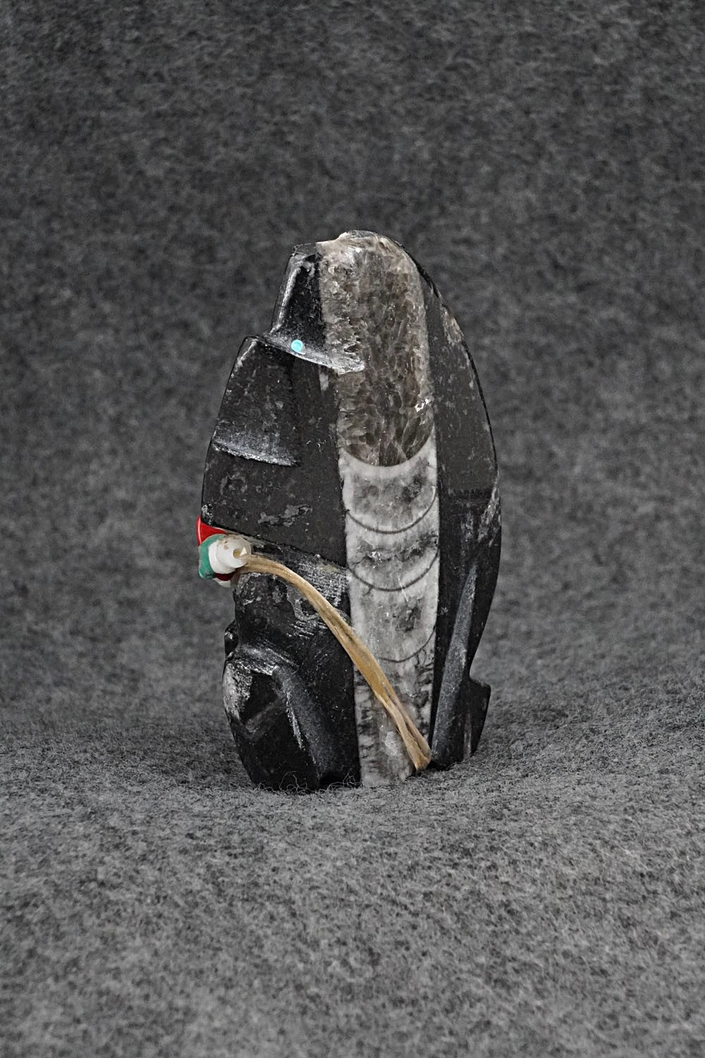 Wolf Zuni Fetish Carving - Todd Etsate