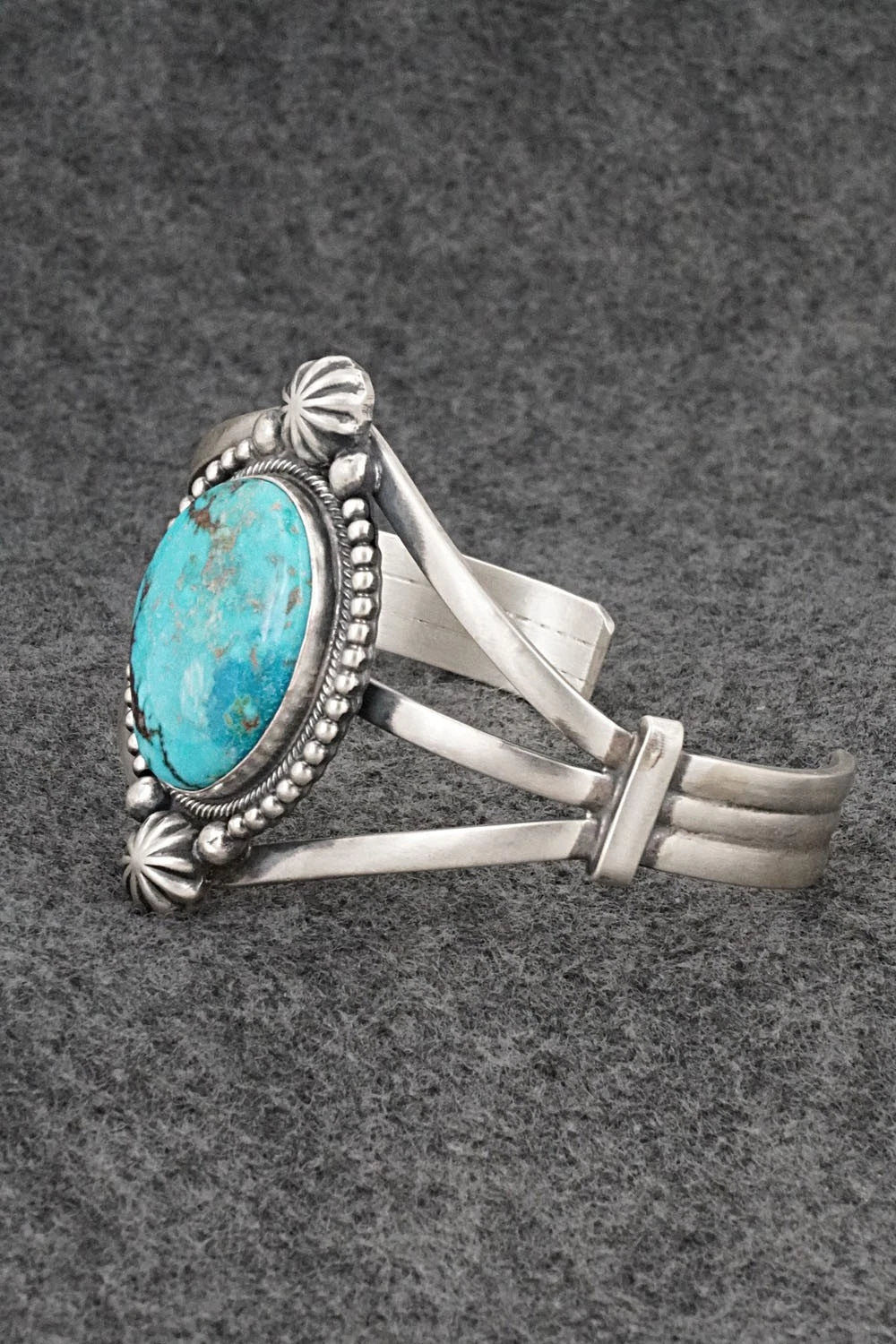 Turquoise & Sterling Silver Bracelet - Darrin Livingston